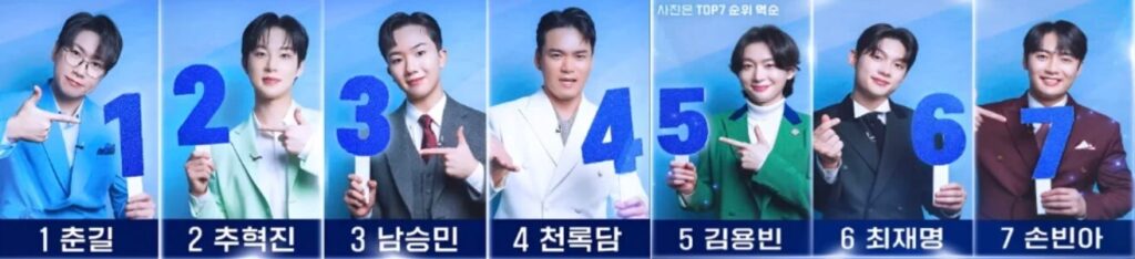 미스터트롯3 최후의 7인