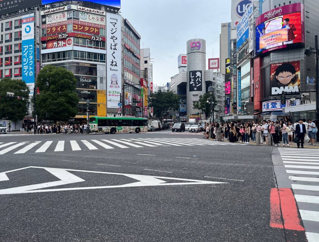스크램블 교차로