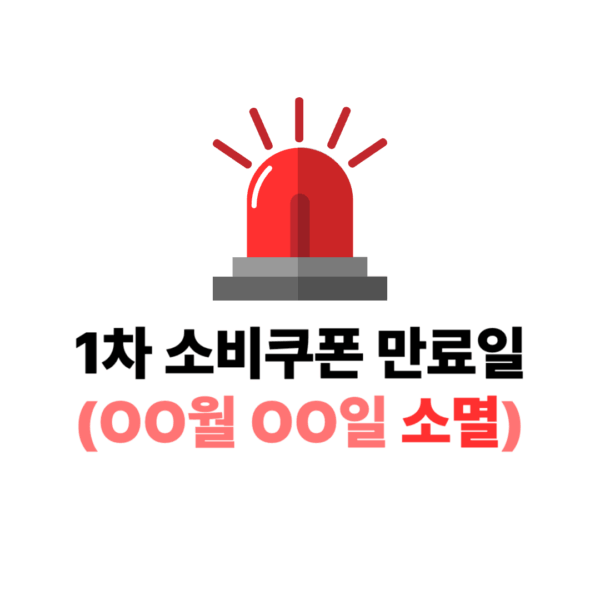 1차 소비쿠폰 만료일