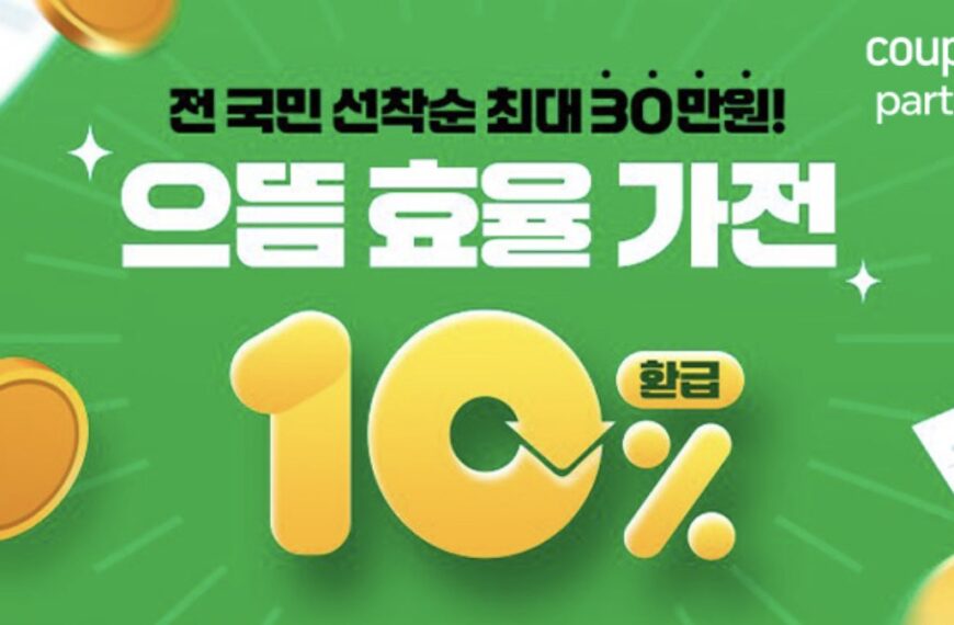 정부 지원금 가전제품